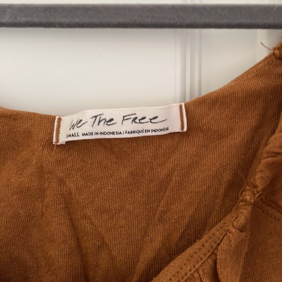 Free People Cropped Shirt - Picture 2 of 2